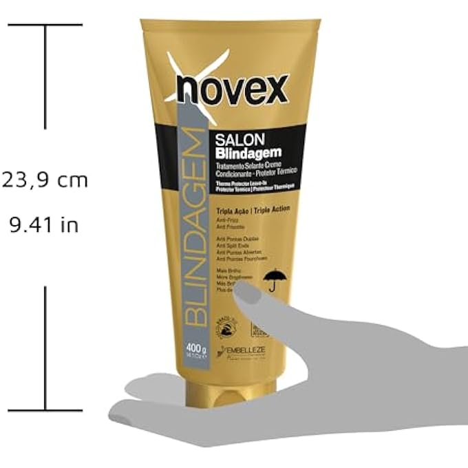 NOVEX BLINDAGEM SALON CONDITIONER, 400ML - Image 3